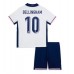 Maillot de foot Angleterre Jude Bellingham #10 Domicile vêtements enfant Europe 2024 Manches Courtes (+ pantalon court)